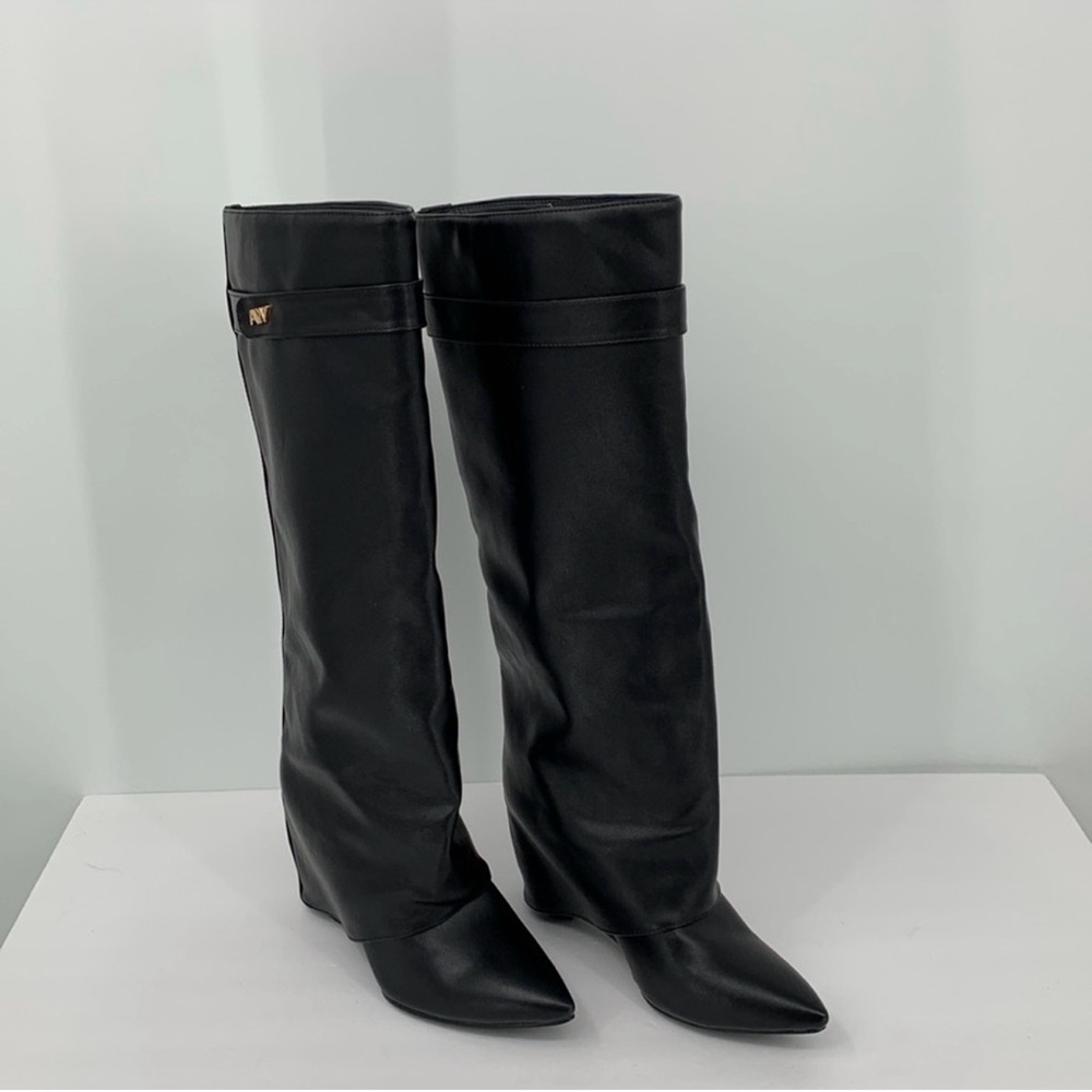 Elegant Black Over the Knee Boots
